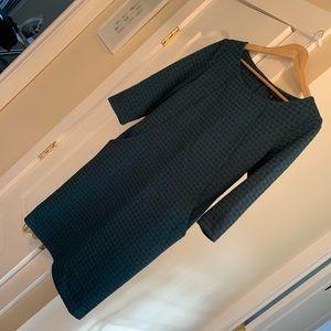 Dark teal dress with pockets!